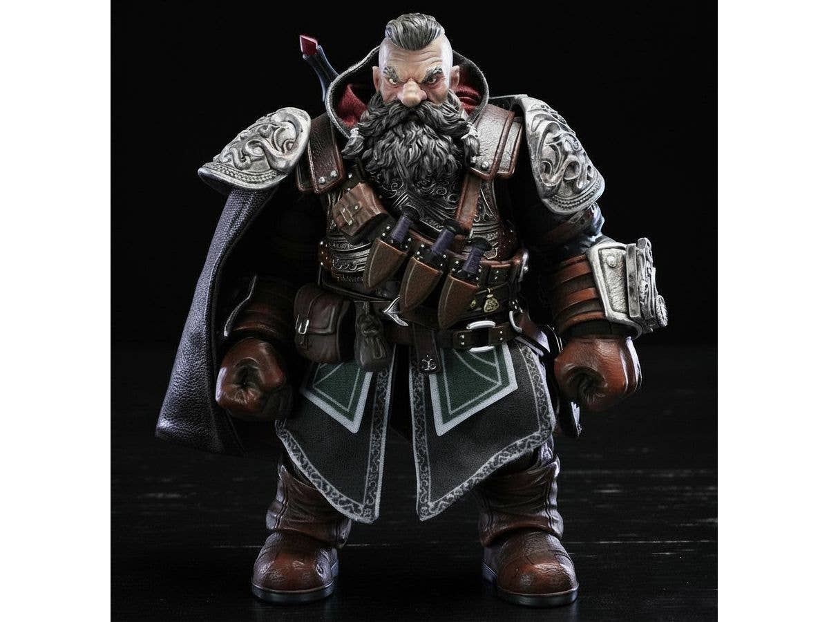 1/12 Eternal Expedition Dwarf Assassin Verdred Anvil(ヴァードレッド・アンビル)
