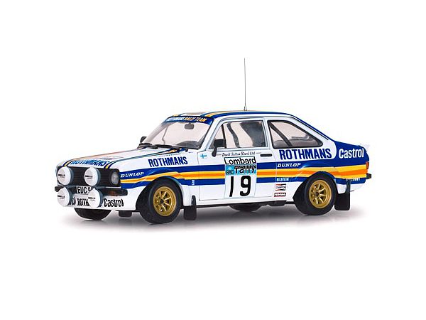 1/18 フォード エスコート RS1800 1980年RACラリー #19 T.Makinen/M.Holmes