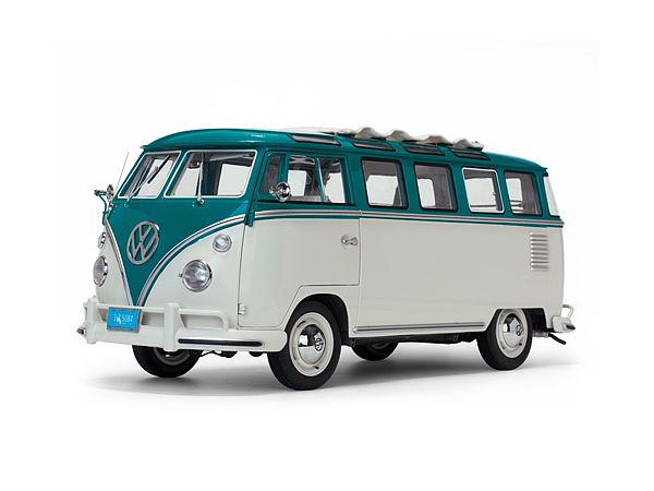 1/12 VW サンバ 1962 ブルー/グレーベージュ | HLJ.co.jp