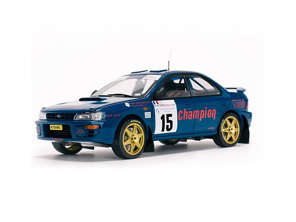 1/43 インプレッサ 555 1996 ツールドコルス　3位 #15 Massarotto/Bouzat