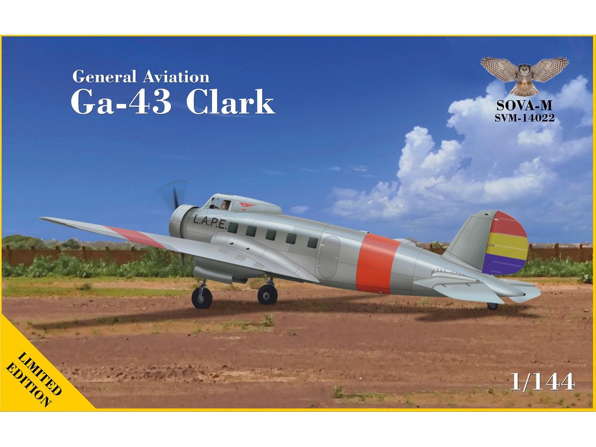 1/144 ジェネラル・アヴィエーション Ga-43 スペイン郵便航空