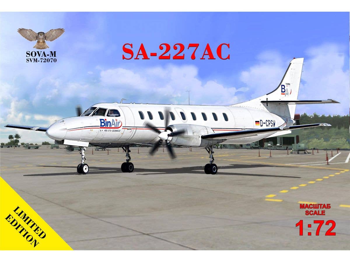 1/72 SA-227AC メトロⅢ ターボプロップコミューター機