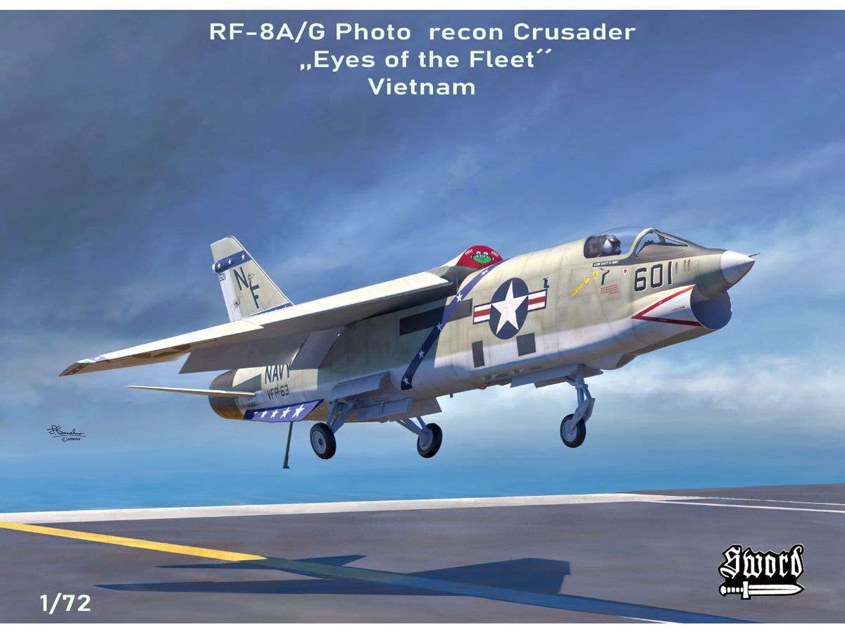 1/72 RF-8A/G フォトクルセーダー  ベトナム