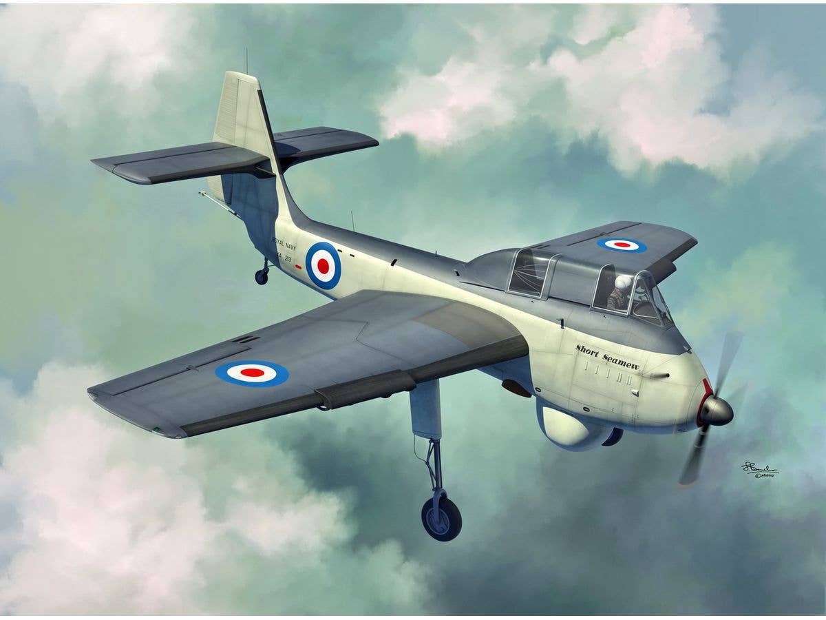 1/72 ショート SB.6 シーミュー