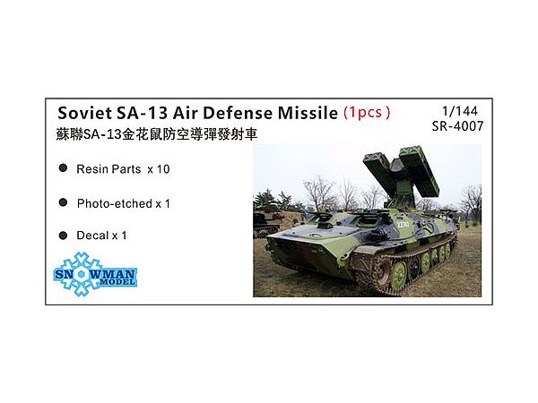 1/144 露 9K35ストレラ10 (SA-13) 自走対空ミサイル