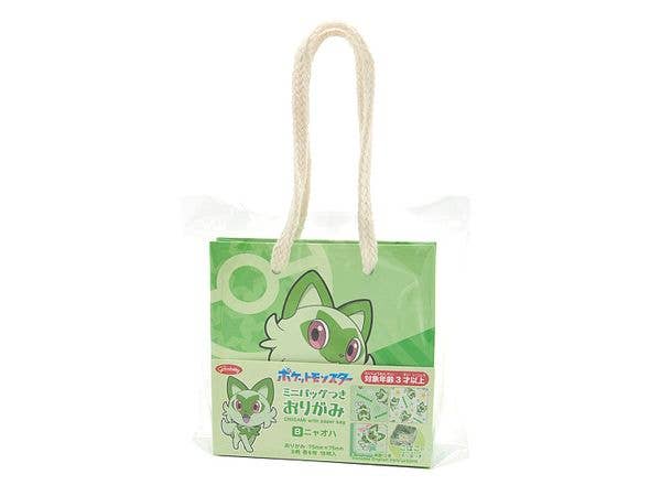 ポケモン: ポケモンミニバッグ付おりがみ Bニャオハ