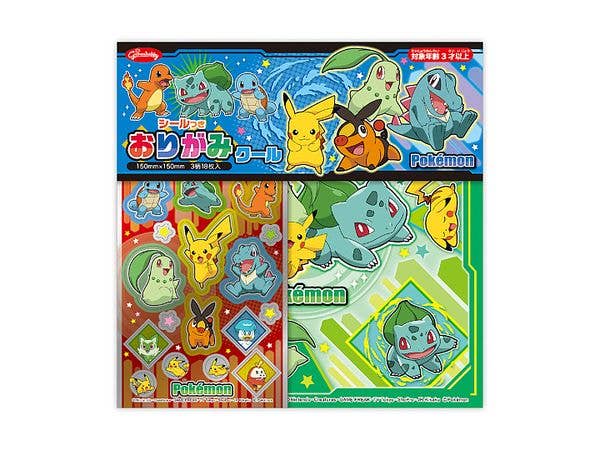 ポケモン: ポケモンシールつきおりがみ クール