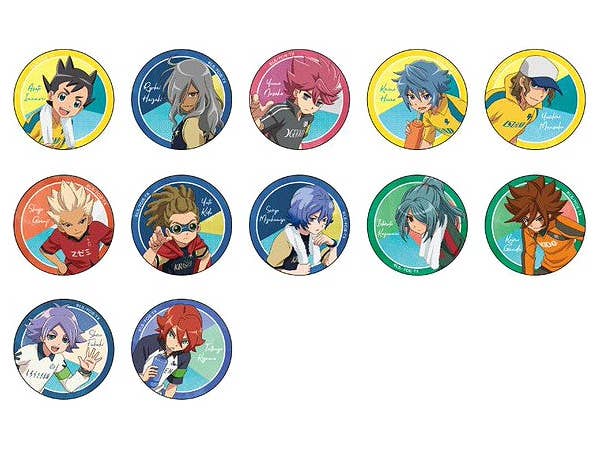 イナズマイレブン 缶バッジコレクション 1Box 12pcs