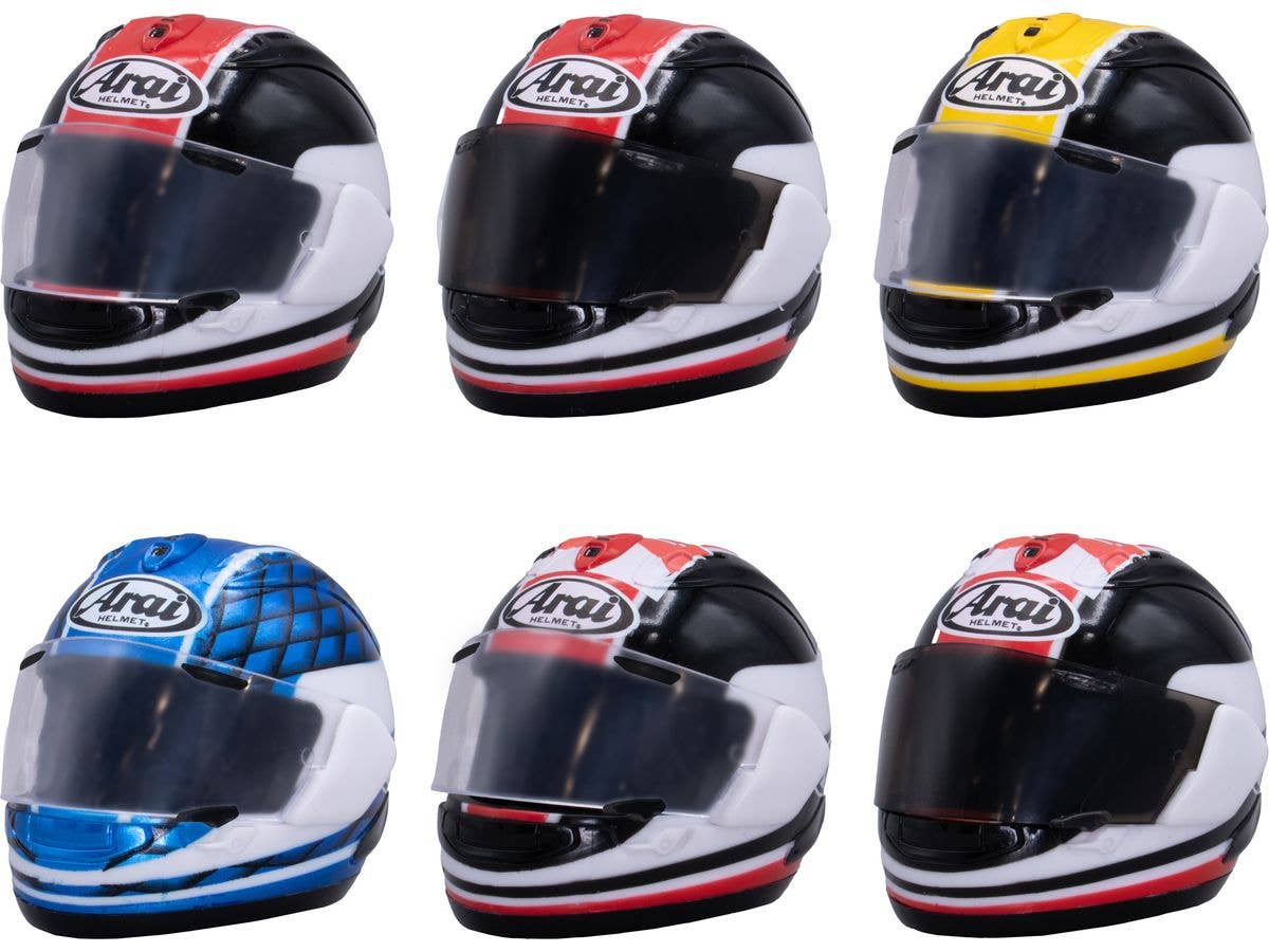 Arai RX-7 TAIRA REPLIACA HELMET Collection BOX edition 1Box 6pcs