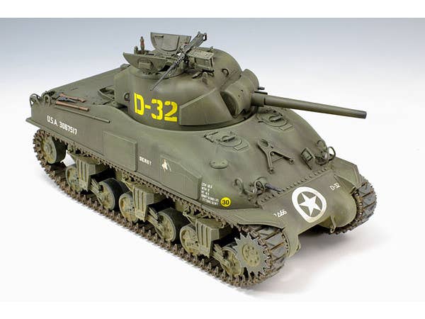 1/35 M4A1 シャーマン 後期型 ヘッジロウカッター付 (モリナガヨウ氏 パッケージ)