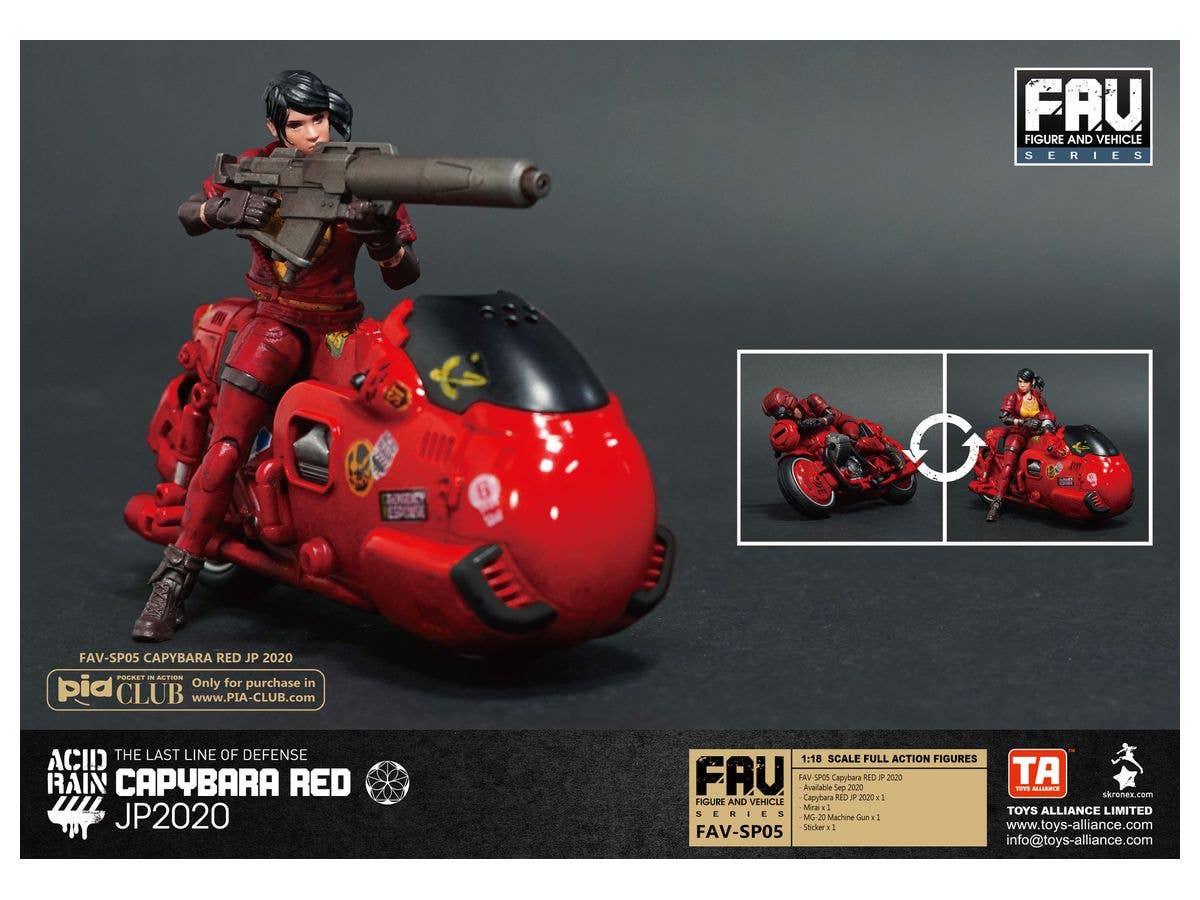1/18 アシッドレイン  FAV-SP05 カピバラRED JP 2020
