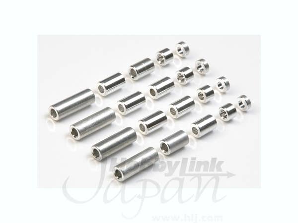 GP.473 アルミスペーサーセット (12/6.7/6/3/1.5mm)