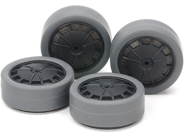 GP.545 スーパーX・XX ハード小径ローハイトタイヤ (26mm・グレイ)&カーボン強化ホイール (ディッシュ)