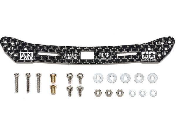スーパーXX 蛍光カラーシャーシセット (オレンジ・イエロー) [ミニ四駆