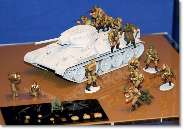 1/48 WWII ソビエト戦車 搭乗歩兵セット