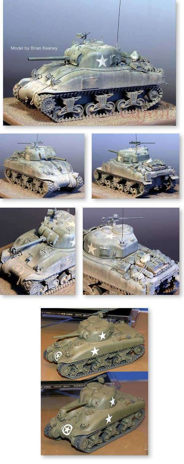 1/48 アメリカ M4A1 シャーマン戦車
