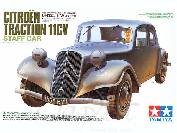 1/35 シトロエン11CVスタッフカー