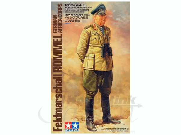 1/16 ドイツ アフリカ軍団 ロンメル元帥
