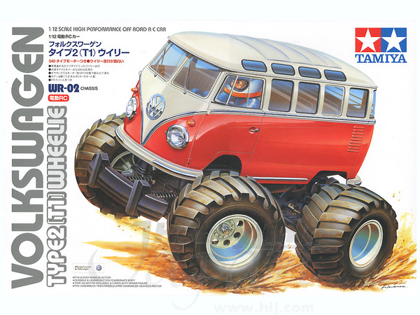 RC フォルクスワーゲン タイプ2 (T1) ウイリー