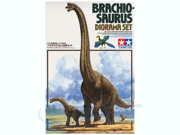 1/35 ブラキオサウルス情景セット