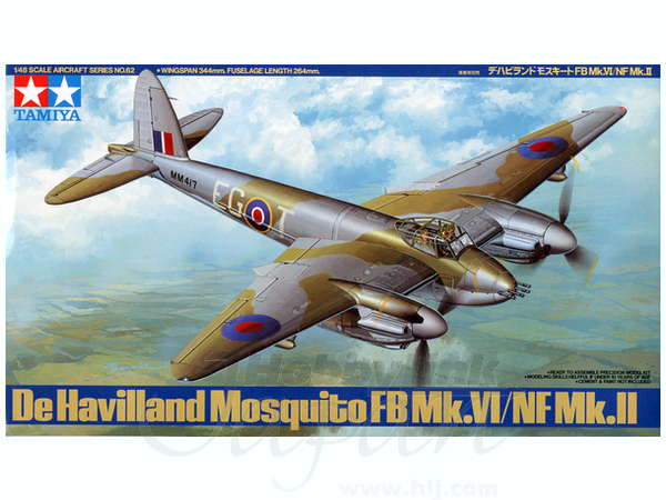 1/48 デ・ハビランド モスキート FB Mk.VI / NF Mk.II