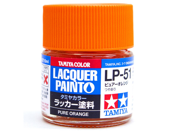 タミヤカラー ラッカー塗料: LP-51 ピュアーオレンジ