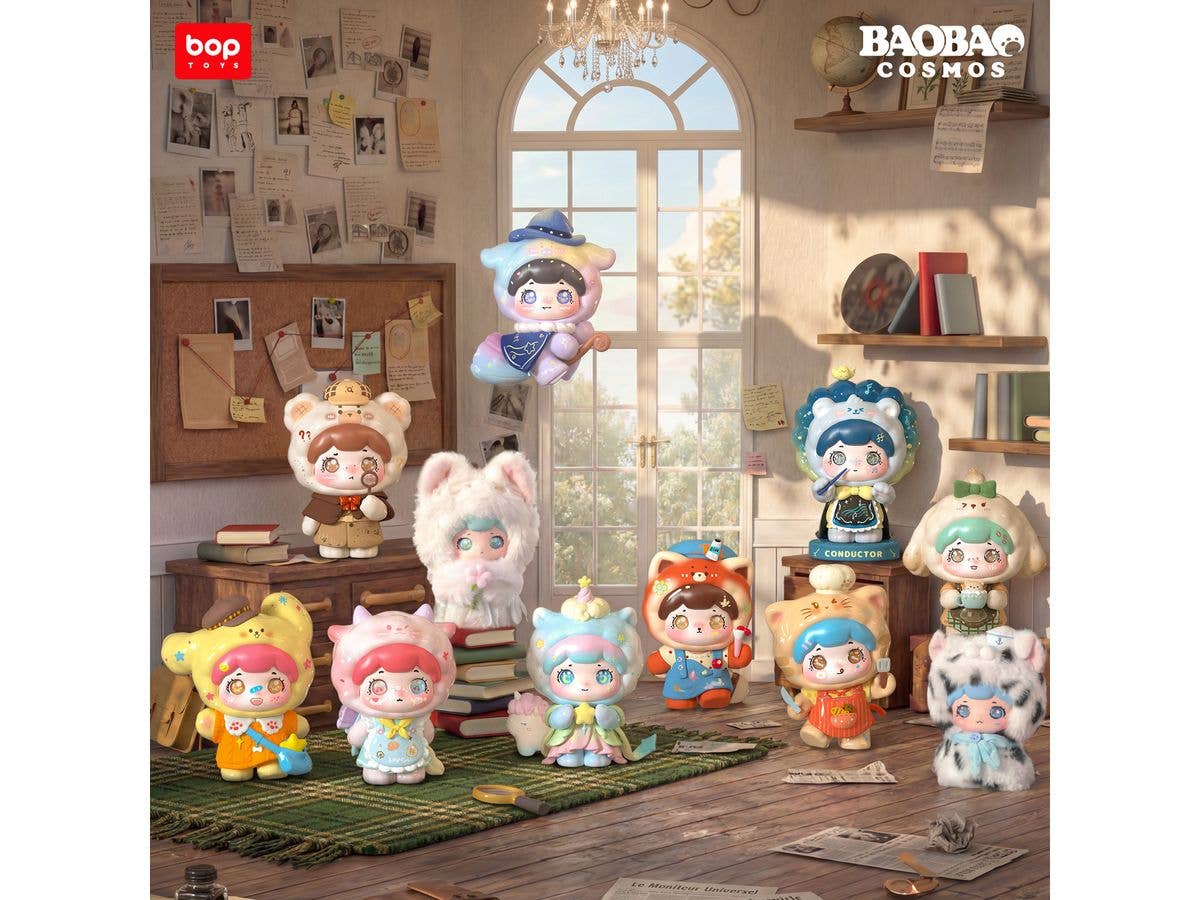 Baobao キュートパワー事務所シリーズ トレーディングフィギュア 1Box 10pcs