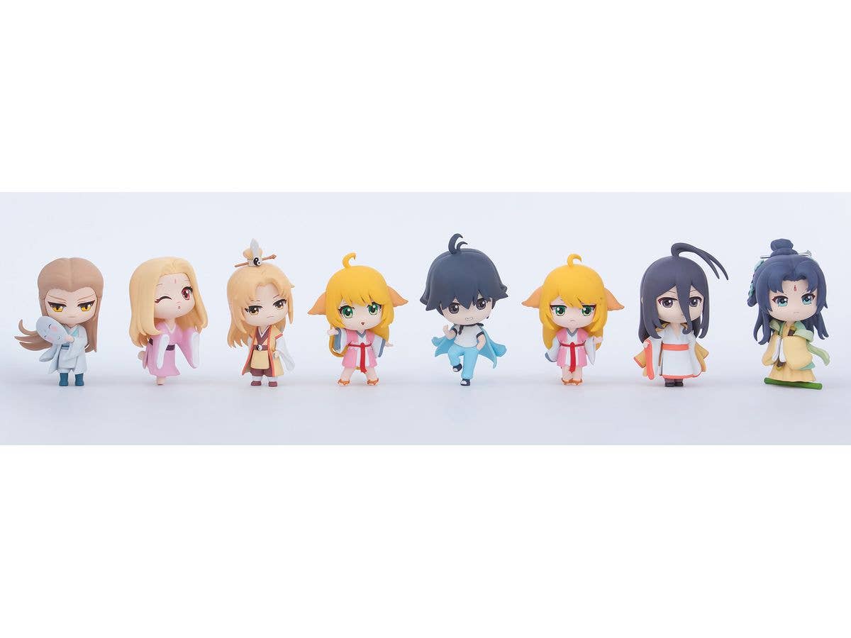 縁結びの妖狐ちゃん 時を超えた花々シリーズ トレーディングフィギュア 1Box 8pcs
