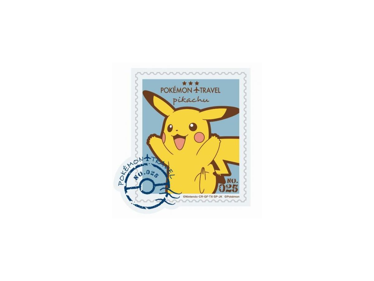 ポケモン スーツケースラベル ばんざい