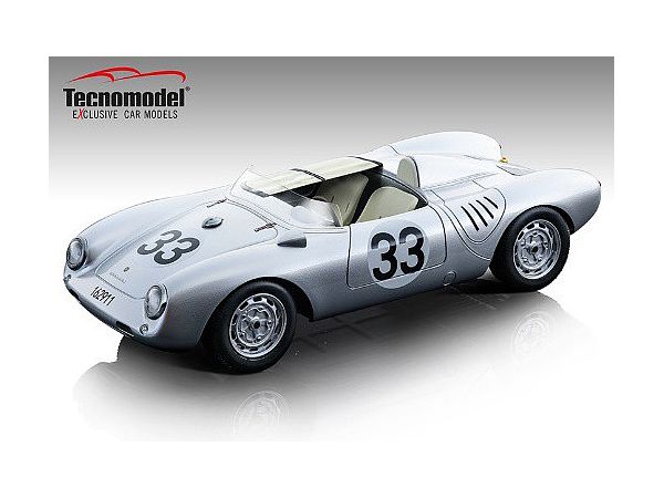 1/18 ポルシェ 550A ル･マン 1957 #33 Herrmann/Von Frankenberg