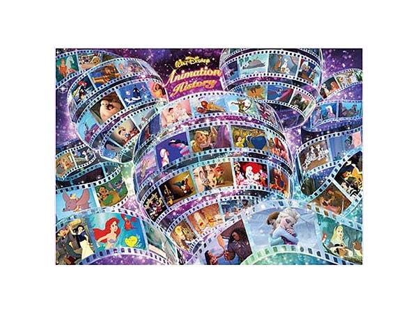 ディズニー アニメーション ヒストリー (55作品) 108ピース (18.2 x 25.7cm)