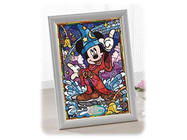 ディズニー ミッキーマウス ステンドグラス 266ピース 18.2 x 25.7cm
