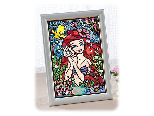 リトルマーメイド アリエル ステンドグラス 266ピース 18.2 x 25.7cm