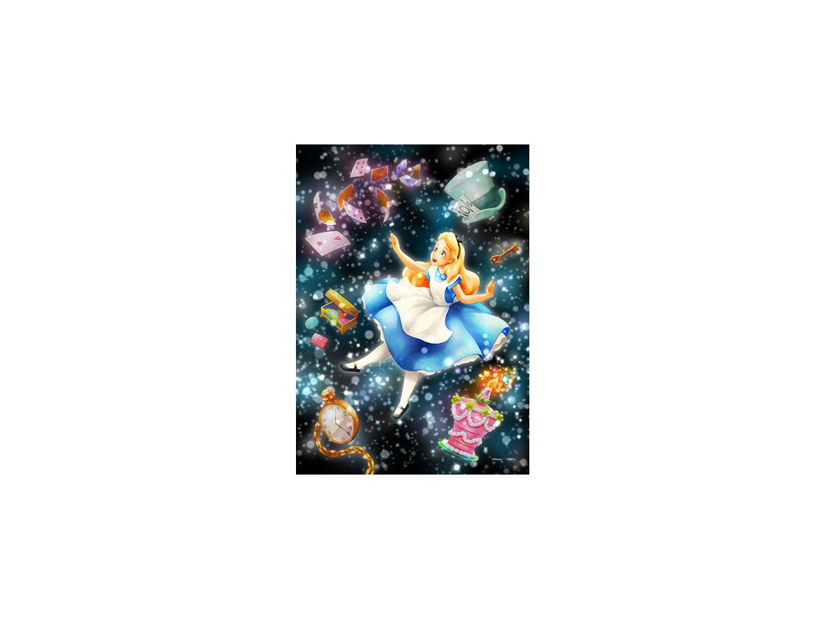 ジグソーパズル キラキラ眩しい不思議な夢(アリス) ぎゅっとサイズ266ピース (18.2 x 25.7cm)