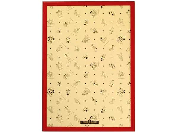 ディズニー専用木製パネル 1000ピース用 レッド : 51 x 73.5cm