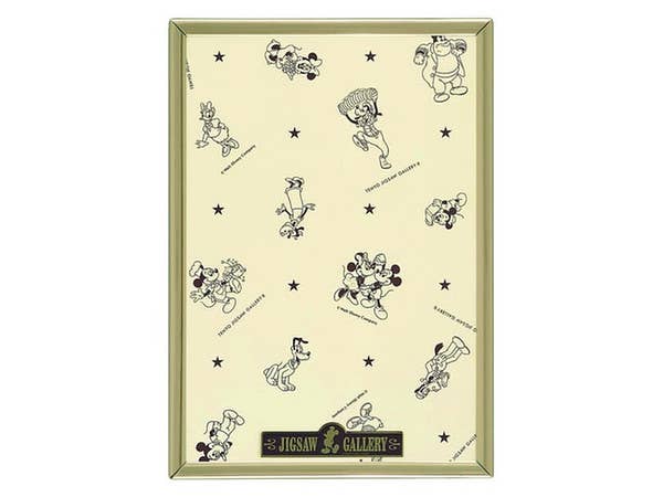 ディズニー専用パネル 108ピース用 ゴールド : 18.2 x 25.7cm