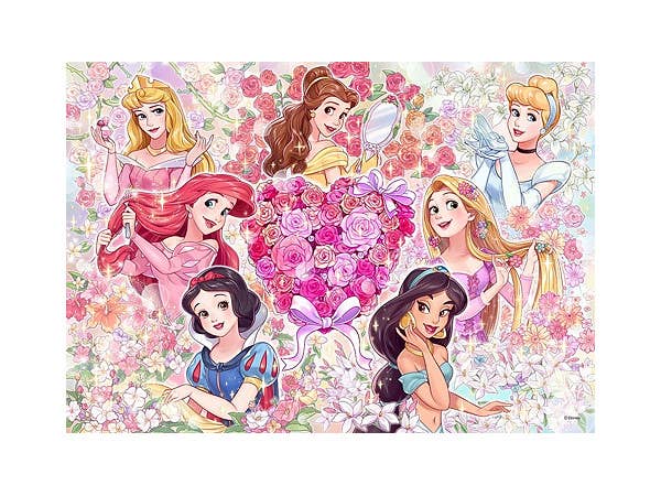 メモリアル フラワー (ディズニープリンセス) 200ピース (22.5cm x 32cm)