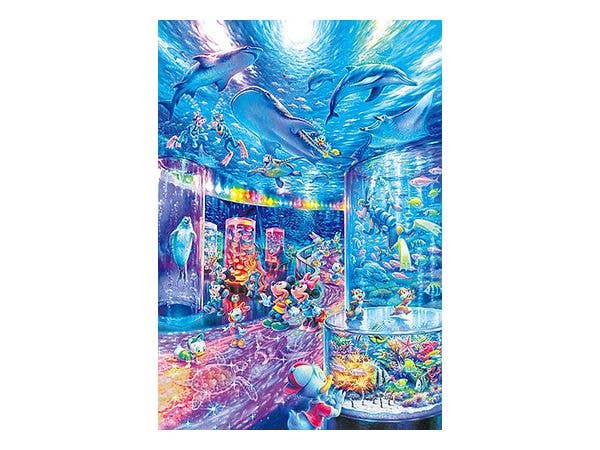 ディズニー: ナイトアクアリウム (ミッキー&フレンズ) 1000ピース (51x73.5cm)