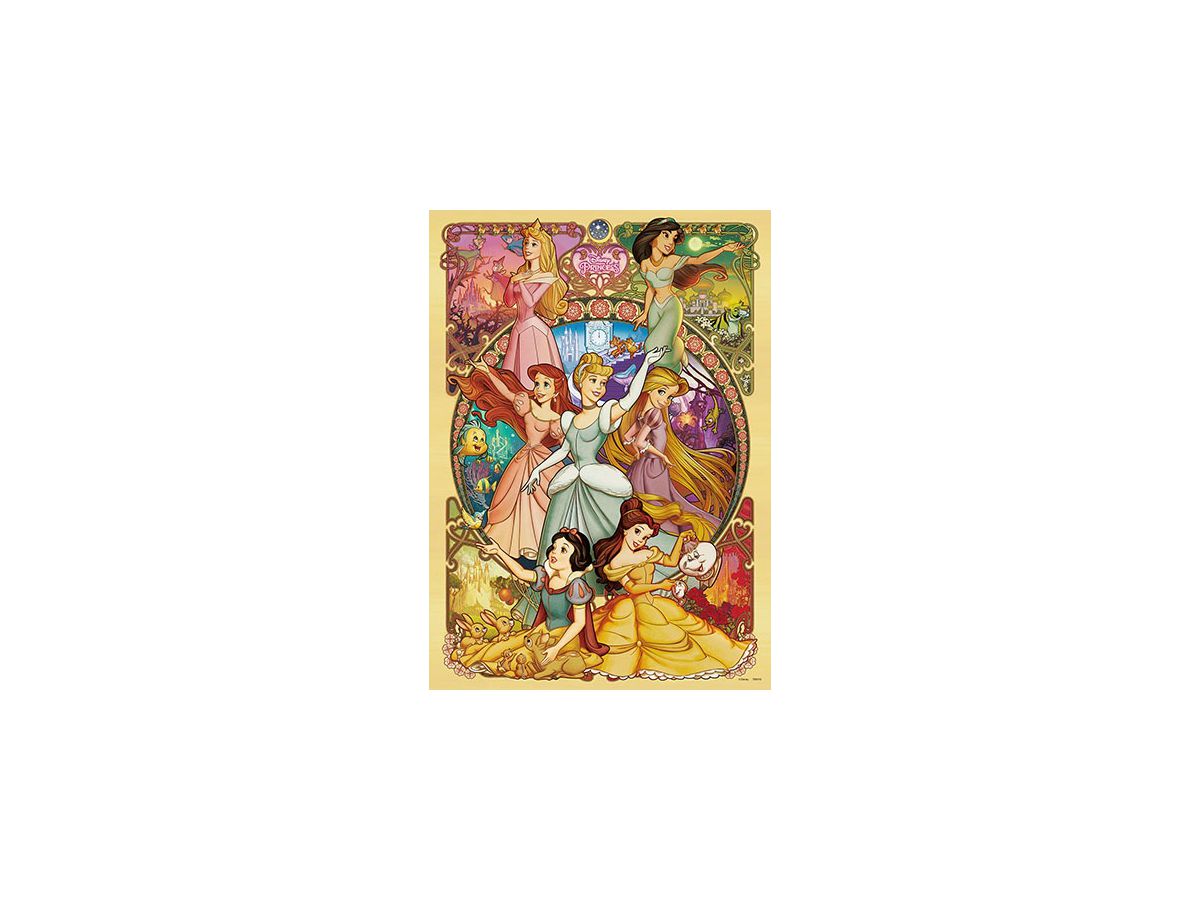 ジグソーパズル: 美しく咲き誇る乙女 (ディズニープリンセス) 500ピース 35 x 49cm