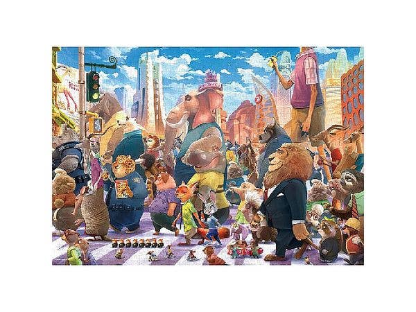 ジグソーパズル クロスウォーク (ズートピア2) 1000ピース (51 x 73.5cm)