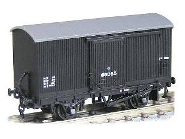 木造貨車 有蓋車 ワ60000形 Aタイプ縦板張/下側横板張 (初期・真空ブレーキ仕様)