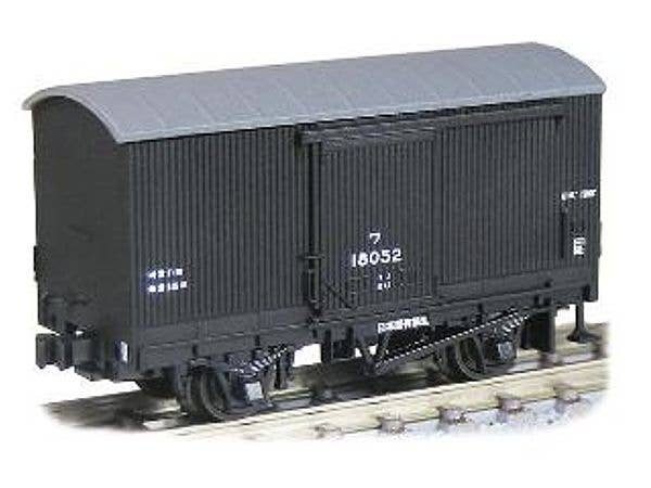 木造貨車 有蓋車 ワ60000形 Aタイプ縦板張/下側横板張 (後期・空制仕様)