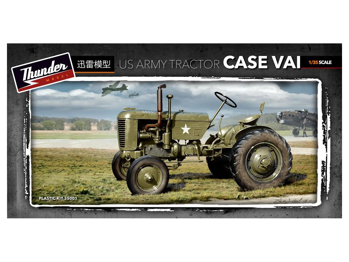 1/35 限定コラボ・米・ケース社軍用トラクター VAI + 着色計器盤エッチング