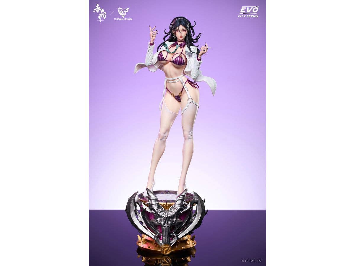 1/4 suit thug(スーツ・サグ) 風雨蘭(ふううらん) スタチュー(ホワイトコートVer.)