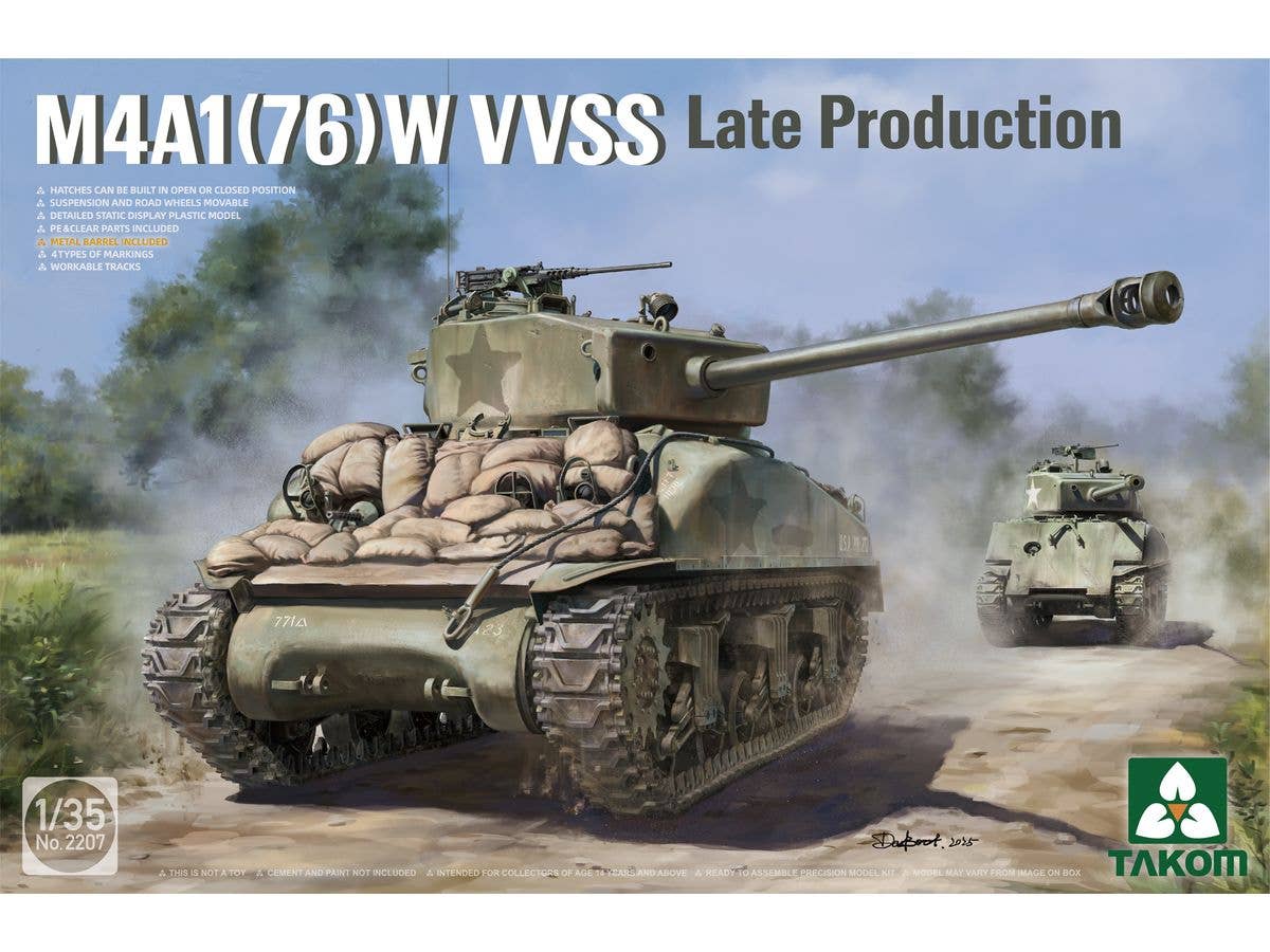 1/35 M4A1(76)W VVSS 後期型