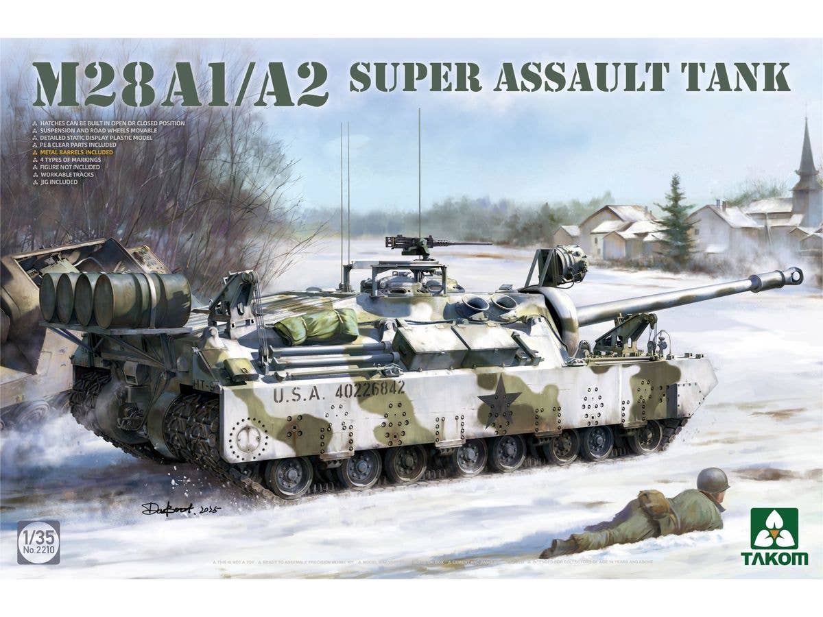 1/35 M28A1/A2 超重突撃戦車