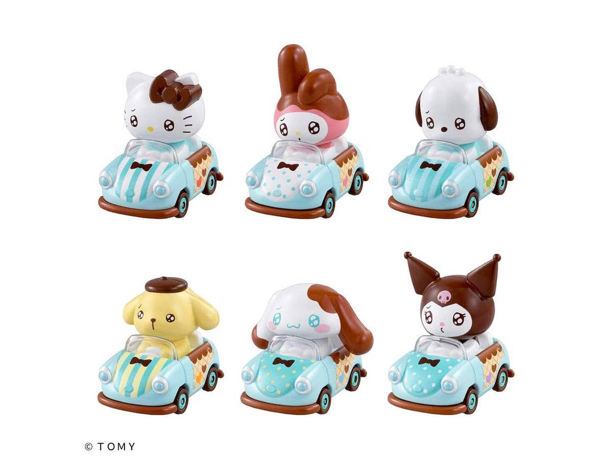 TOMICA TUNES SANRIO CHARACTERS Vol.2 1Box 6pcs