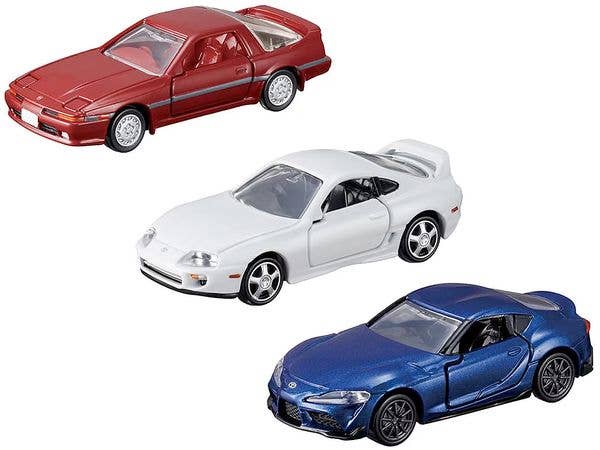 トミカプレミアム Toyota SUPRA 3 MODELS Collection
