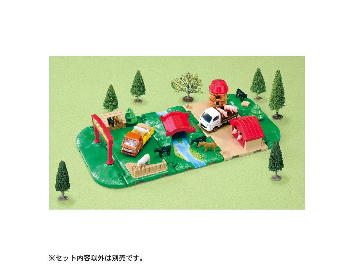 トミカ&タウン にぎやか牧場セット