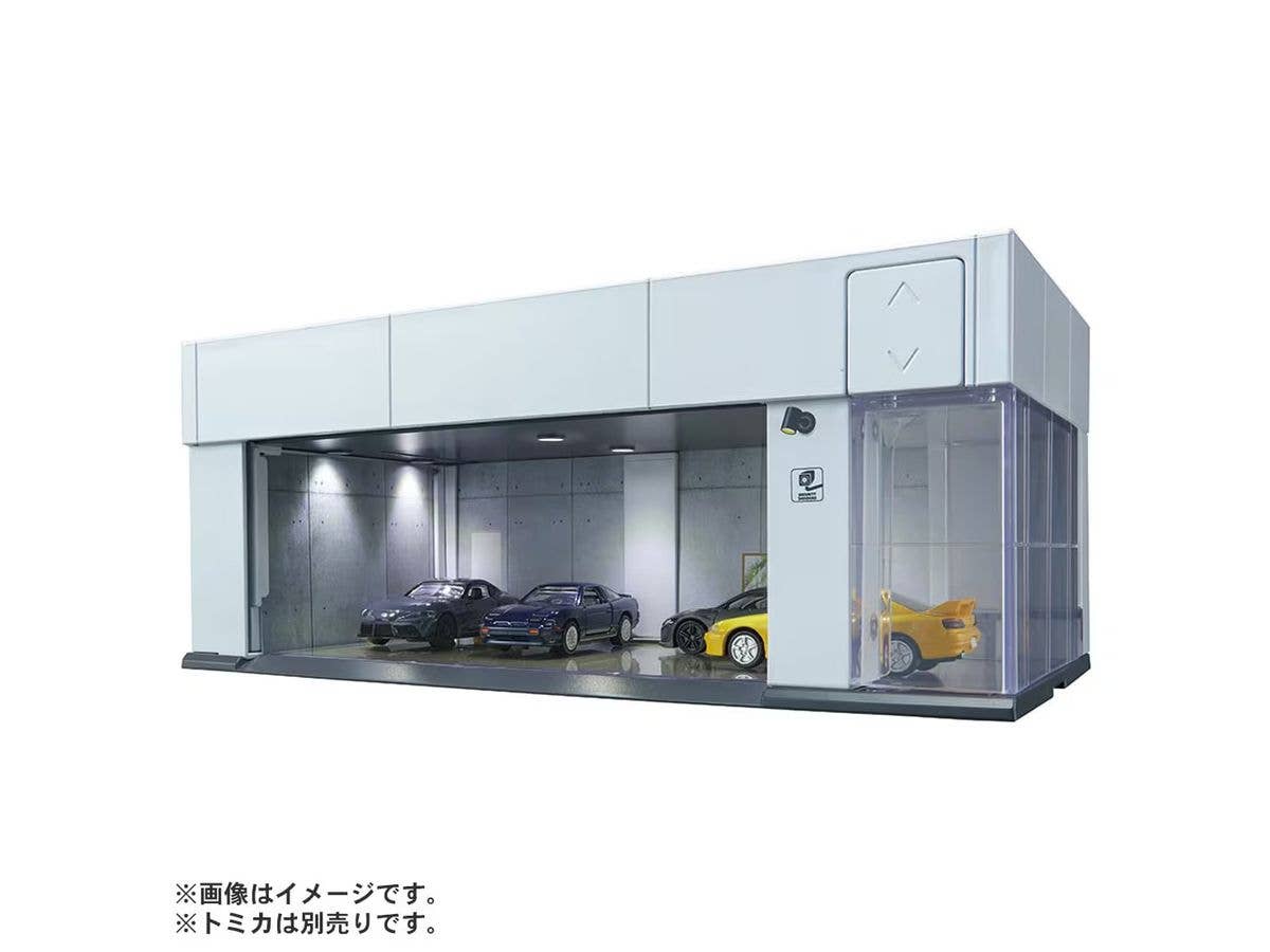 tomica GARAGE SILVER WHITE Standard Edition